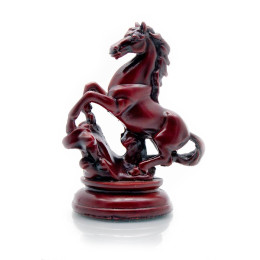 Horse stone chips brown (13x9.5x7 cm)