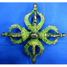 Vajra bronze "cross"