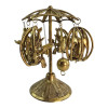 Bronze elephants on a carousel (21x10.8x20 cm)