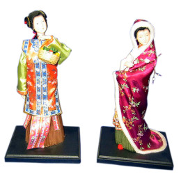 Doll Chinese porcelain (9 
