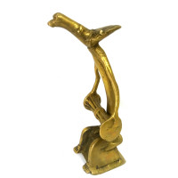 Musician bronze (17x7x5 cm)