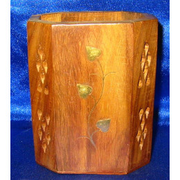 Подставка для ручек деревянная