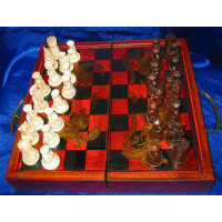 Шахматы антик (28,5 Х 14Х9,5 см)