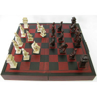 Antique chess (44x24x5 cm)
