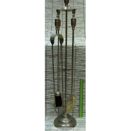 Камінний набір бронзовий