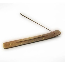 Подставка под благовония "Лыжа" розовое дерево (26х3,8 см)