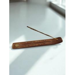 Incense stand "Sun" rosewood (26x3.8 cm)