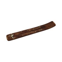 Incense stand "Dolphin" rosewood (26x3.8 cm)