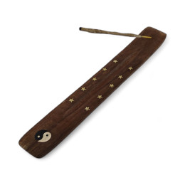 Підставка під пахощі "Інь Янь" рожеве дерево (26х3,8 см)