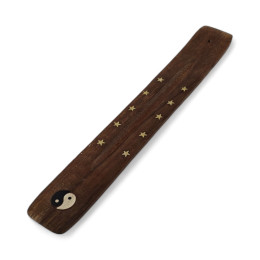 Підставка під пахощі "Інь Янь" рожеве дерево (26х3,8 см)