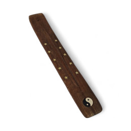 Підставка під пахощі "Інь Янь" рожеве дерево (26х3,8 см)