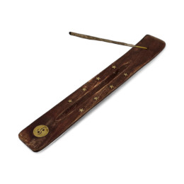 Підставка під пахощі "Інь Янь" рожеве дерево (26х3,8 см)