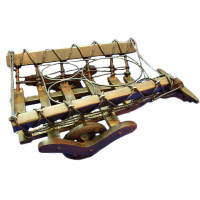 Wooden bottle stand 