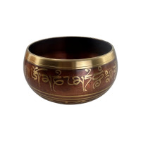 DISCOUNT Singing bowl with a pattern (d-18, h-8 cm)A