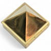 Піраміда енергетична бронзова (5х5х5 см)