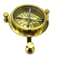Bronze compass (5x10x10 cm)