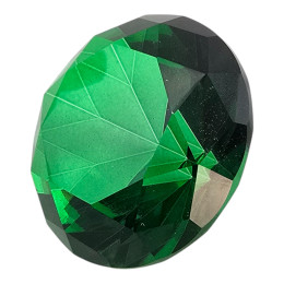 Кристал кришталевий зелений (4.9 х 3.2 см)