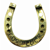 Horseshoe bronze "Good luck" (6.5x7 cm)