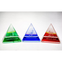 Crystal pyramids 