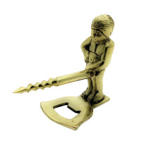 Штопор бронзовый  "Мальчик" (7х8х4,2 см)