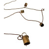Cow bells (10 pcs per thread) 14*12mm and 22*20mm