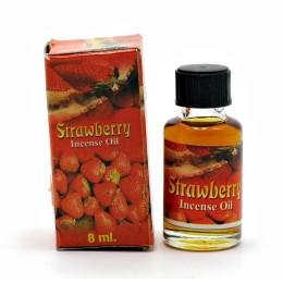 Ароматическое масло "Strawberry" (8 мл)(Индия)