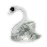 Crystal swan (6x4x4 cm)