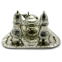 Set for spices "chrome" bronze