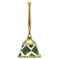 Bell with bronze colored handle (15 cm)
