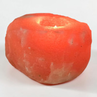 Свічник соляний (Natural)(~0,5 кг)(+-10х10х8 cm)(Гімалайська сіль)
