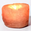 Salt candle holder, 0.25 kg (Natural) (Himalayan salt)