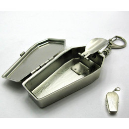 Ashtray keychain "Coffin" (12 pcs/pack)