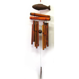Wind chime from bamboo "Fish"