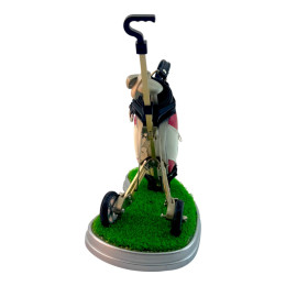 Письменный набор "Гольф" (pul cart)(20х20,5х11,5 см) красный