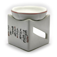 Аромалампа "Куб с иероглифами" (10х10х10 см)