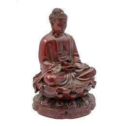 Будда в позі лотоса (набір 3 шт.) кам'яна крихта (24,5 см)