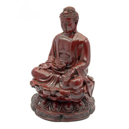 Будда в позі лотоса (набір 3 шт.) кам'яна крихта (24,5 см)