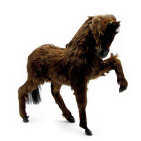 Horse vintage natural fur (12