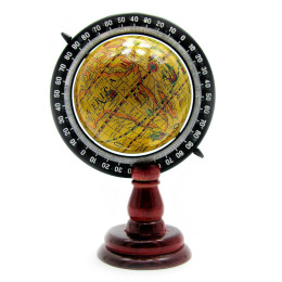 Globe on a stand (18x12x8 cm)