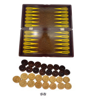 DISCOUNT Backgammon with Chess (50x50x4 cm)