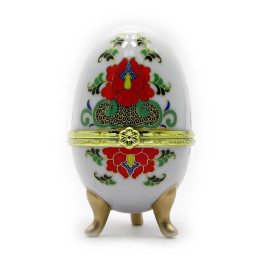 Шкатулка яйцо (10х6х6 см)