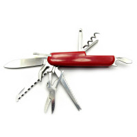 Folding knife with a set of tools (13 in 1)(9 cm)