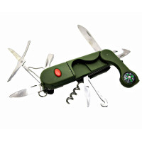 Folding knife with tool kit (14 in 1)(9,5 cm)
