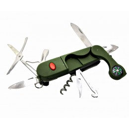 Folding knife with tool kit (14 in 1)(9,5 cm)