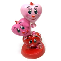 Фигурка "3 сердечка" (7х3х3 см)A