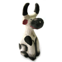 Статуетка дерев'яна "Корова" (12 см) (Індонезія)