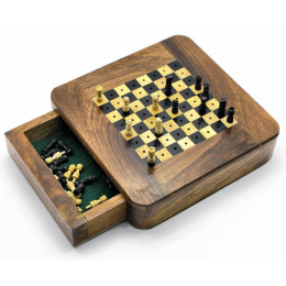 Шахи рожеве дерево квадратні (4"*4")