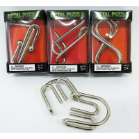 Головоломка метал в асортименті