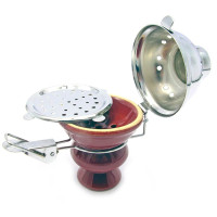 Чашка керамічна для кальяну з кришкою (d-7, h-11 см)