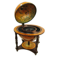 Globe bar on 4 legs